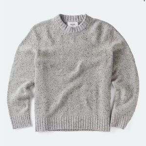 Wilde Crew Donegal Merino Wool Sweater